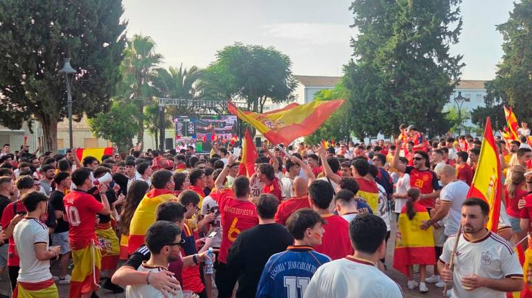 <i>Aficionados en Villacarrillo.</i>