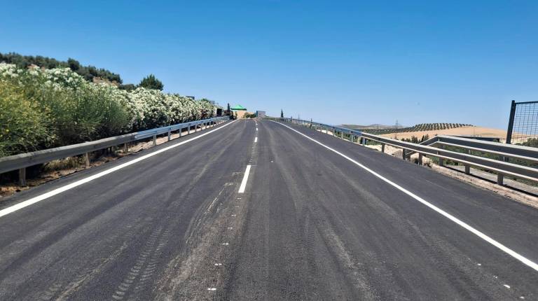 <i>El tramo completamente abierto. / Junta de Andalucía.</i>