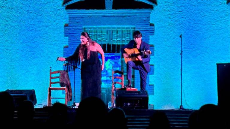 <i>Lela Soto y Antono Malena en La Vicaría. </i>