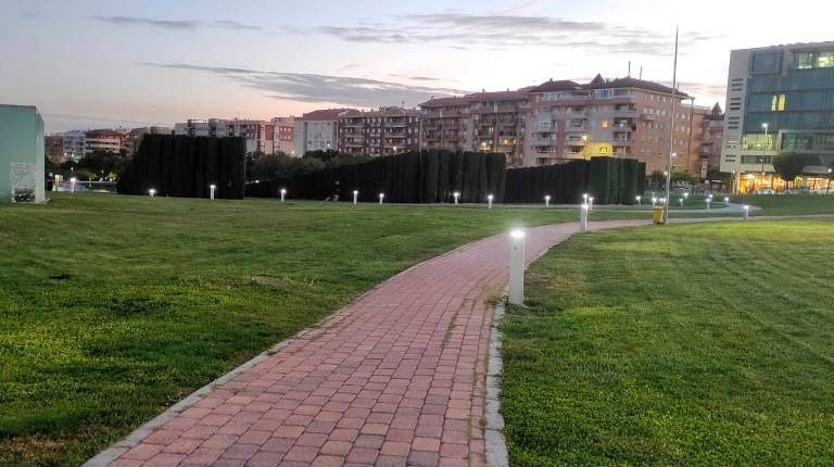 <i>Parque Andrés de Vandelvira, en el Bulevar. / Europa Press. </i>