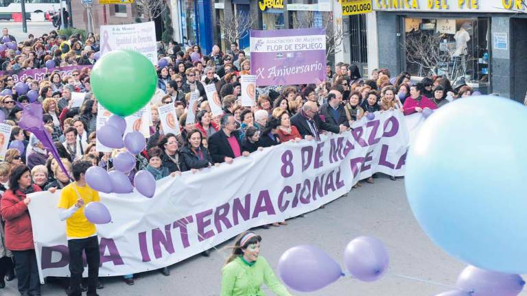 La lucha feminista en Jaén: Recorrido por la historia en imágenes
