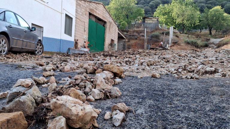 Santiago de la Espada registra 45 litros tras una intensa tormenta de verano