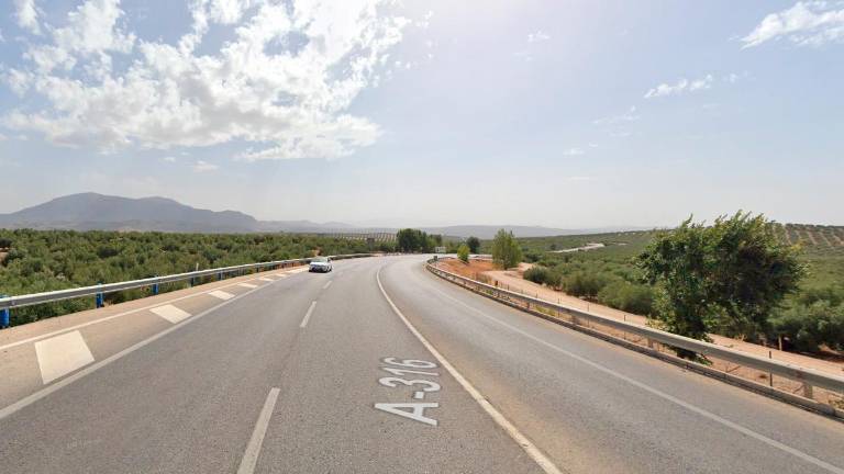 Muere un hombre en un accidente de tráfico en la A-316, en Martos