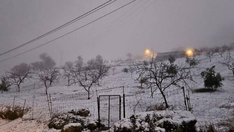 Otro amanecer blanco en Hoya del Salobral