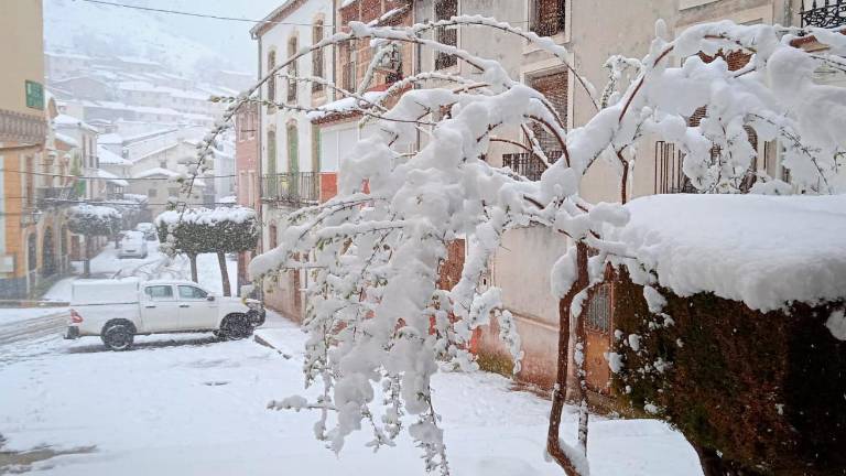 La nevada en Sierra de Segura deja imágenes para el recuerdo