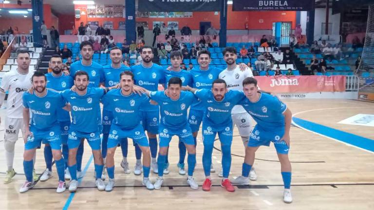 Derrota del Avanza Jaén en Burela tras un mal inicio y falta de gol (3-0)