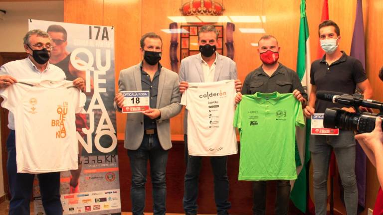 Medio millar de corredores participarán en la XVII Subida al Quiebrajano
