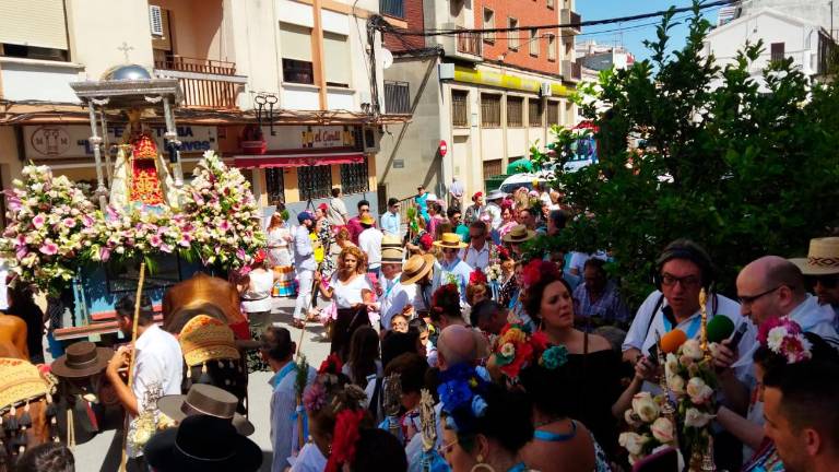 Martos se echa a la calle con la Virgen de la Victoria