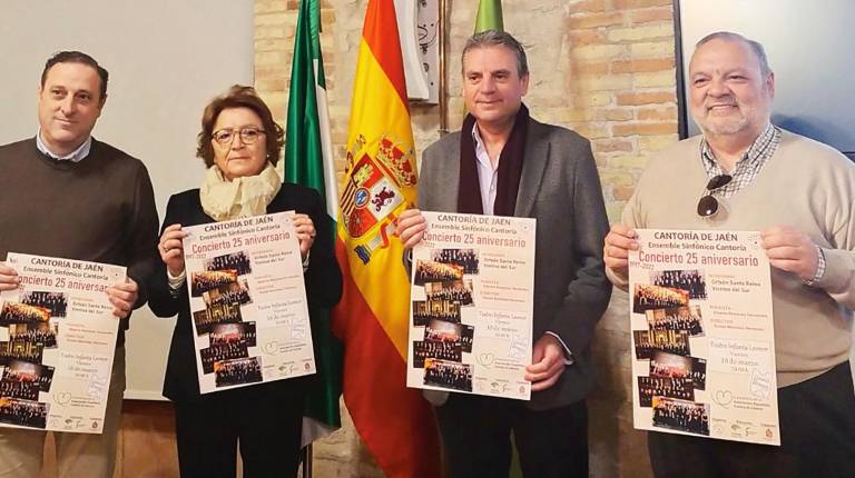 <i>Jesús Ruiz, Carmen Espín, Ángel Vera y Javier Porras.</i>
