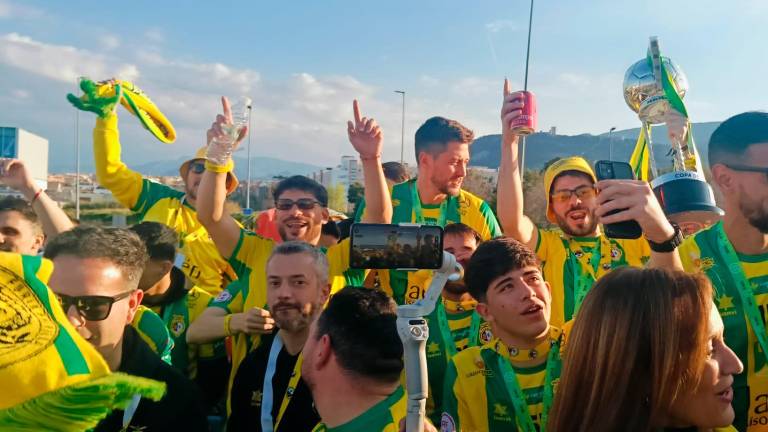 Jaén Paraíso Interior: Los campeones de la Copa de España se dan un baño de masas en la ciudad