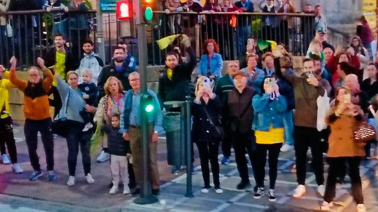 La ciudad honra a los tetracampeones de la Copa de España