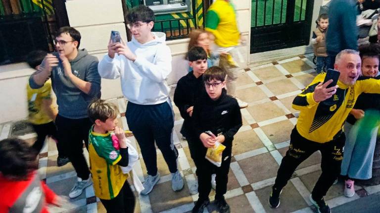 La ciudad honra a los tetracampeones de la Copa de España