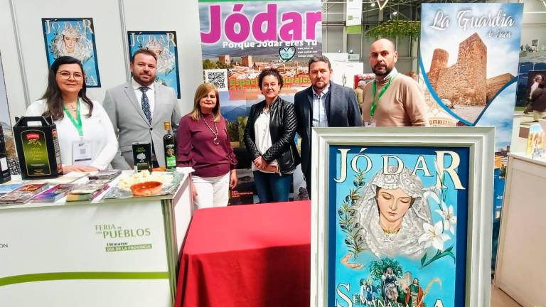 Jódar ofrece una parte de su Semana Santa en la Feria de los Pueblos