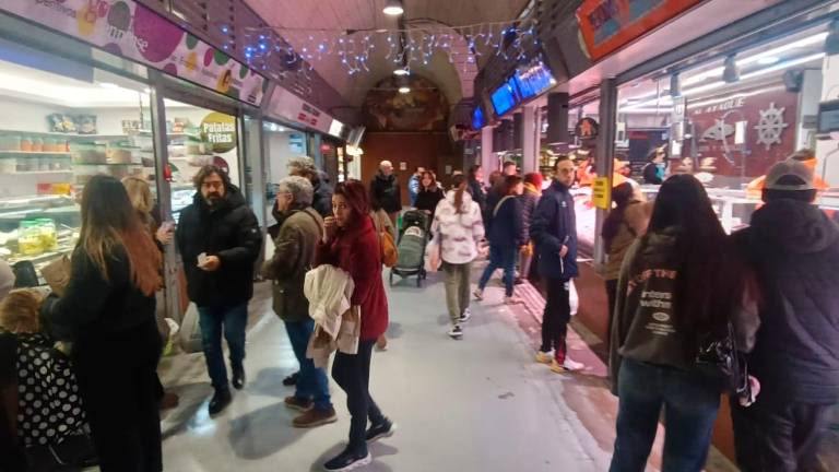 Apurando hasta el último momento para hacer la compra del 31 de diciembre