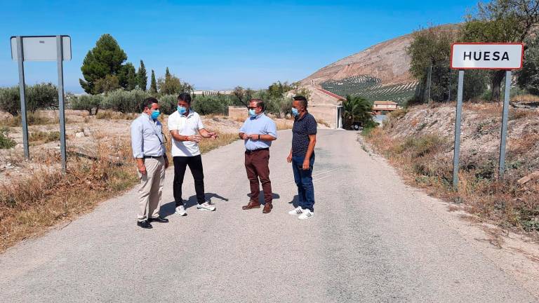 Diputación reanudará las obras de la carretera entre Huesa y Belerda