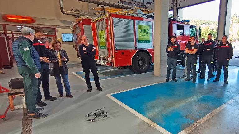 Bomberos de Jaén se forman en el uso de drones en emergencias