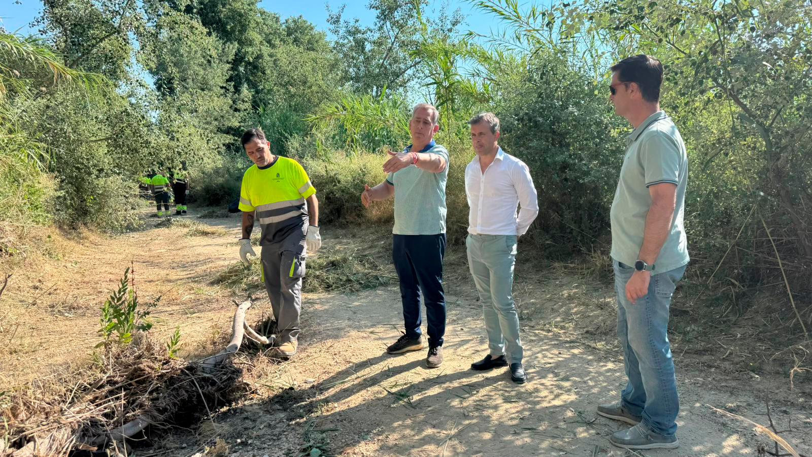 Recuperación de la primera fase del camino de Los Cañones de Río Frío tras los daños por las últimas tormentas
