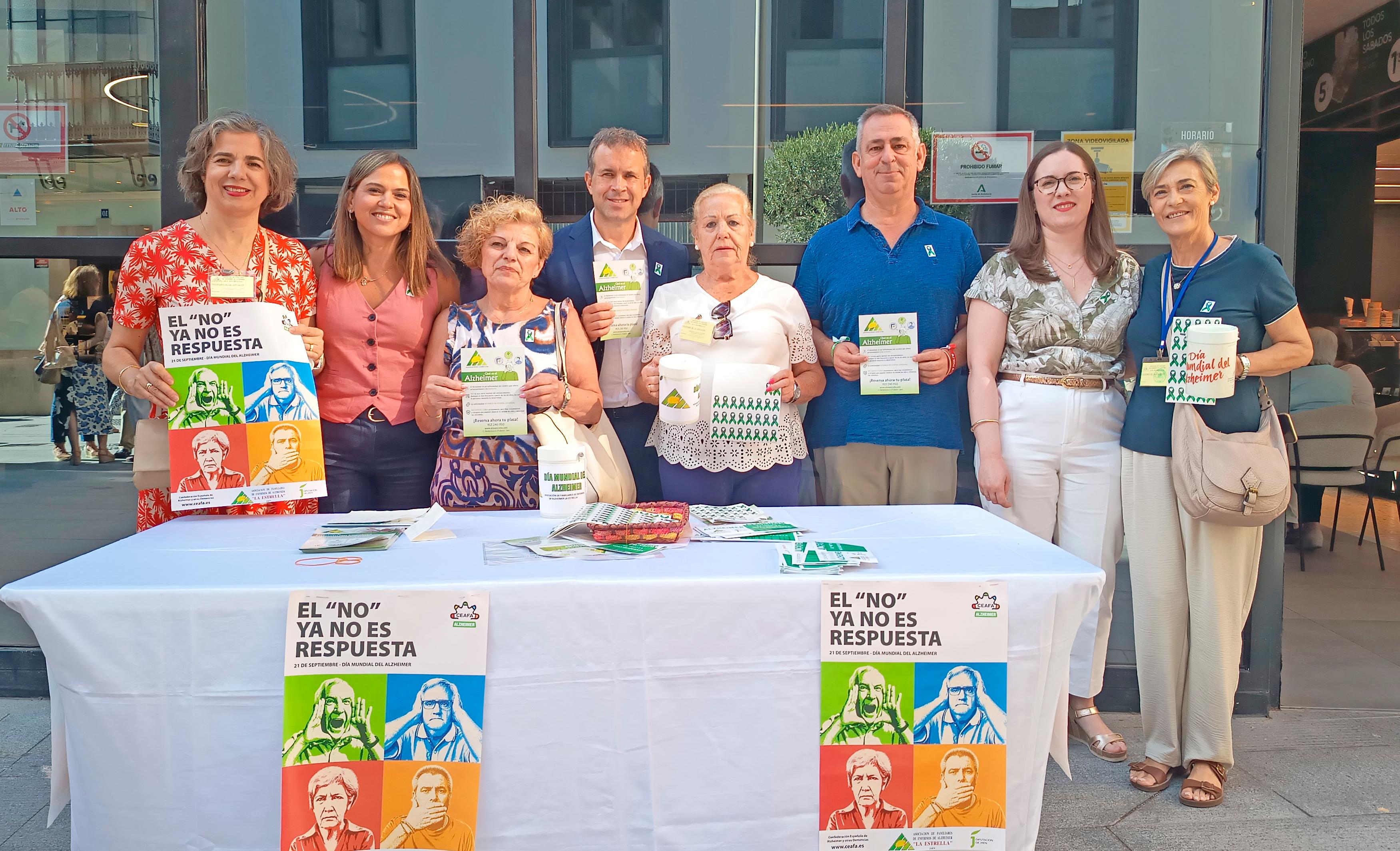 Respaldos e iniciativas en Jaén con motivo del Día Mundial del Alzheimer