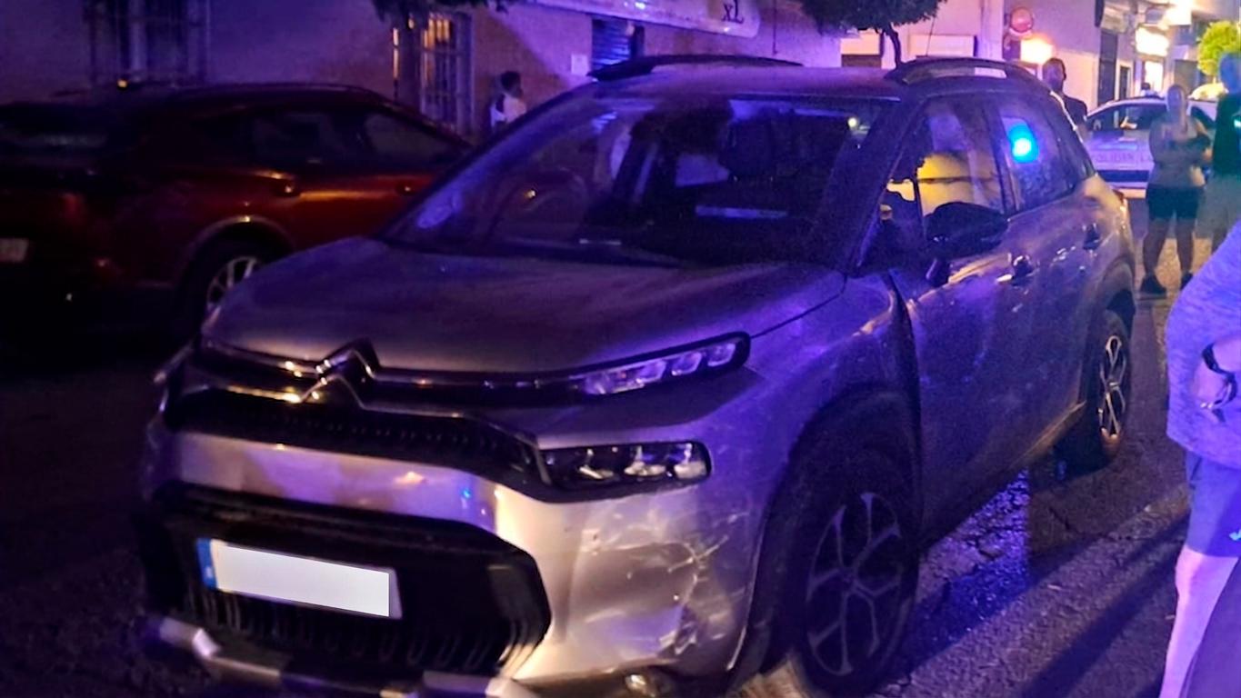 Un conductor positivo en alcoholemia tras causar una colisión múltiple en Peñamefécit