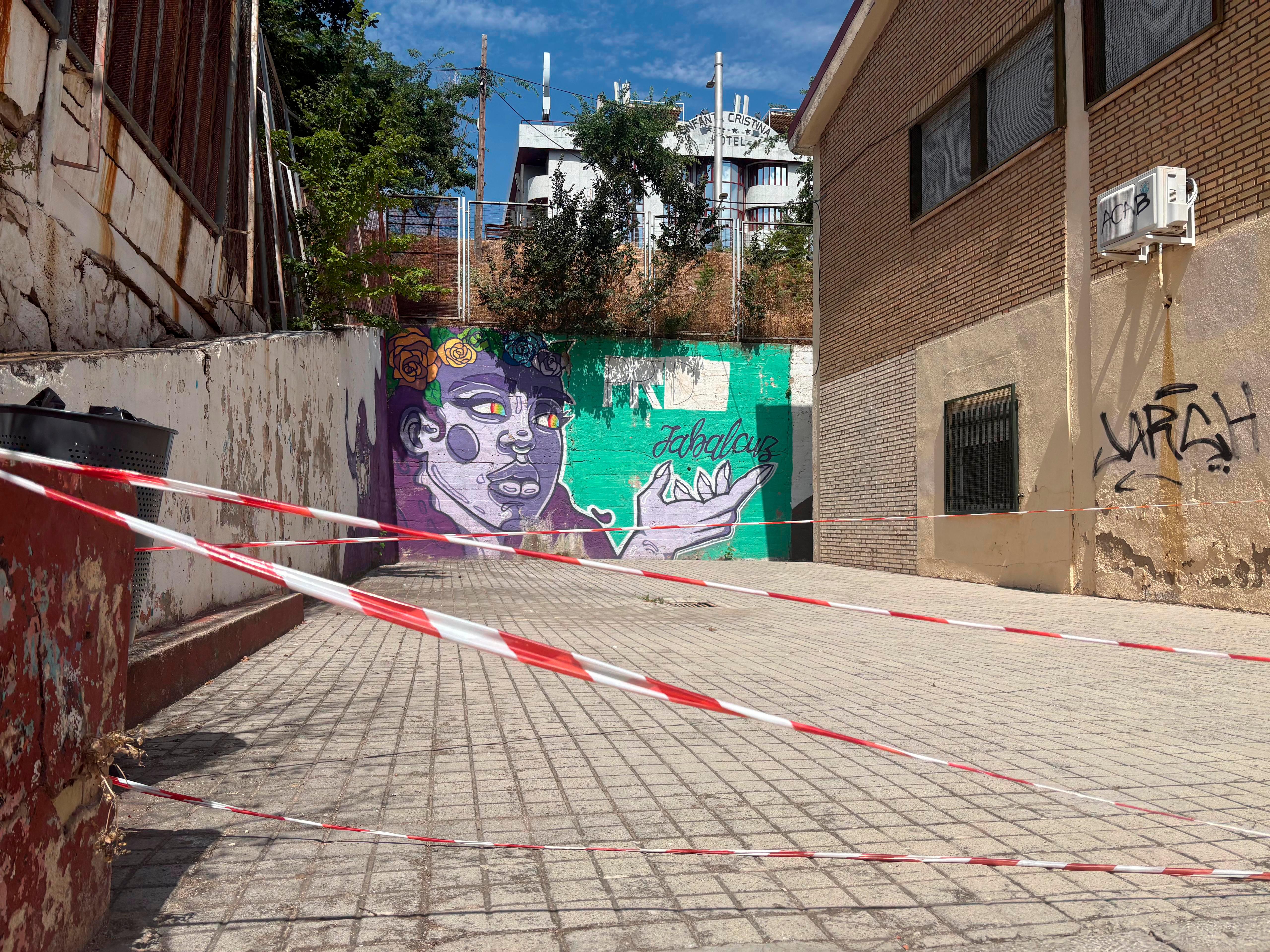 Grietas y abandono en el IES Jabalcuz, que pide recursos