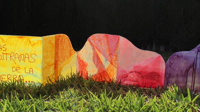 Abstracto, quintaesencia de Amanda Jiménez