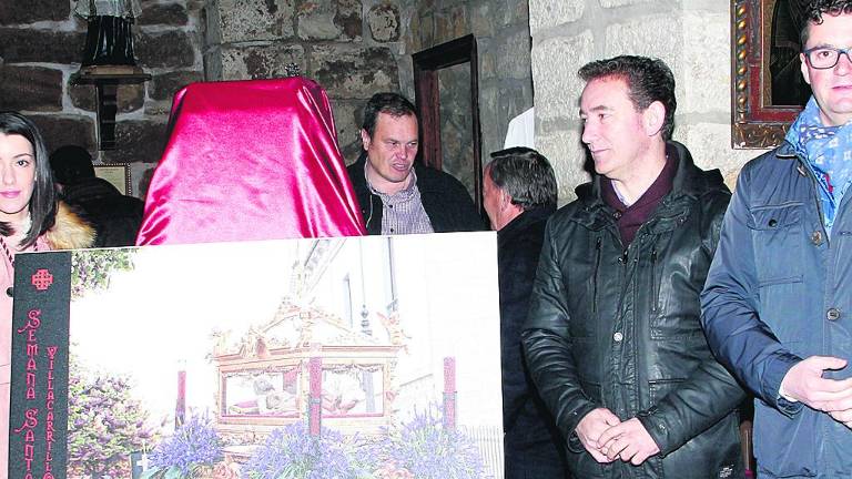 La procesión de Cristo Yacente protagoniza el cartel ilustrador de la Semana Santa