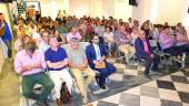 PÚBLICO. El Centro Cultural de los Baños Árabes se llenó ante la expectación por el discurso.