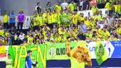 APOYO HASTA EL FINAL. Los aficionados del Jaén Paraíso Interior respaldaron durante toda la campaña al equipo.