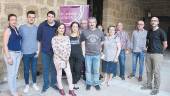 CAMPAÑA. Pablo Pérez, junto a los componentes de la candidatura a las municipales de Podemos Úbeda 