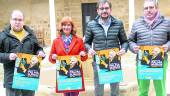 CENTENARIO. Felipe Torres, Antonia Olivares, Juan Ángel Pérez y Pablo Jesús Lorite, tras la presentación. 