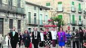 TRADICIÓN. Momento de la solemne procesión del Santísimo Cristo de la Vera-Cruz.