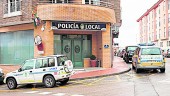 ACCIDENTE. Panorámica de la Comisaría de Policía Local de Linares.