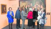 RETRATO. Los nietos de la familia Anguita Villar en la inauguración del cuadro.