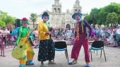 FERIA. Actuación del grupo “Los Salpiñoñis” dentro de la programación infantil de la feria de San Miguel 2017.