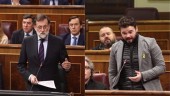 Mariano Rajoy y Gabriel Rufián. Europa Press.