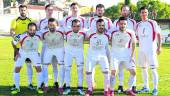 EQUIPO. Once titular del Martos en el partido en casa contra el Loja. 