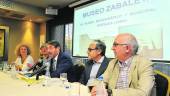 MESA REDONDA. Rosa Valiente, José Ángel Marín, Pablo Carazo, Pedro Galera y Gabriel Ureña. 