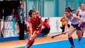 IMPORTANTE. Carmen Cano se ha consolidado en la selección española de hockey femenina.