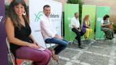 ELECCIONES. Teresa Rodríguez y Maíllo en el acto de presentación.