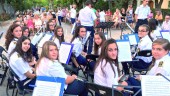 AIRE LIBRE Banda de Música Pedro Gámez Laserna, en un concierto en el parque. 
