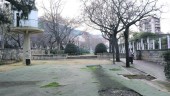 Parque de la Concordia, donde ha aparecido muerto un hombre.