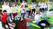 CITA. Participantes en una de las actividades organizadas en “El Jardín de los Sueños”. (Agustín Muñoz) 