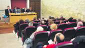 HOMENAJE. José Miguel Gámez, Juan Ángel Pérez, Adela Tarifa y Antonia Olivares, en la presentación del libro,