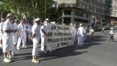 Los empleados de Primayor salen a la calle para defender su trabajo, en una imagen de 2007.