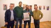 ÉPOCA. Miguel Granero, Jorge Amaro, Antonio de Las Heras Cortés y Pelai Serra, en el Museo Torreón del Recuerdo. 