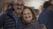 RODAJE. Sergi González y Rosario Pardo durante la grabación del corto.