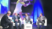 La presentación de Living Cloud contó con la presencia del tenista Rafael Nadal, embajador de Telefónica.