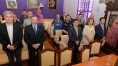 Minuto de silencio en el Pleno del Ayuntamiento de Jaén.