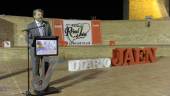 DIRECTOR. Juan Espejo toma la palabra en el Auditorio Torres Oscuras de Torreperogil. 