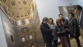 MUESTRA. Ballester, Urrutia, Gómez, Olivares, Pérez y García-Lomas, en la inauguración de la actividad.